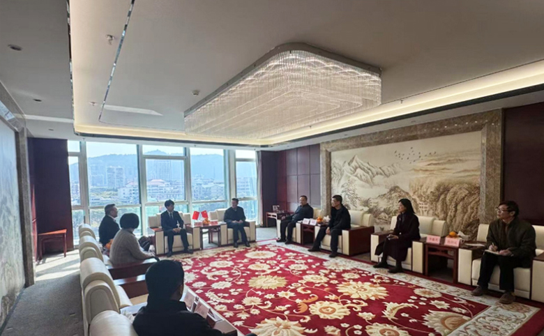 新年早々、万象更新、栴檀董事長「開年第1回訪問」