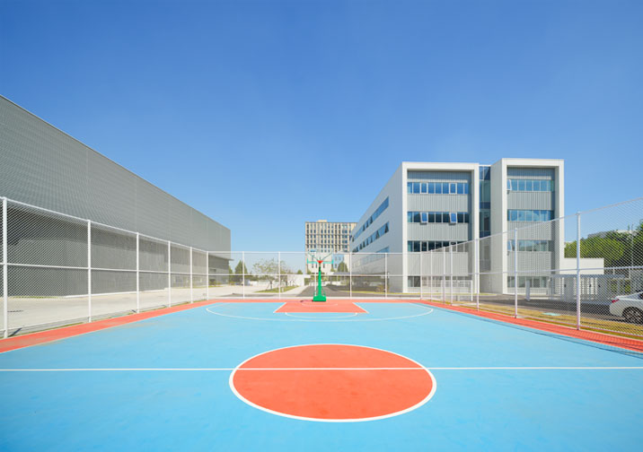 バスケットボールコート.